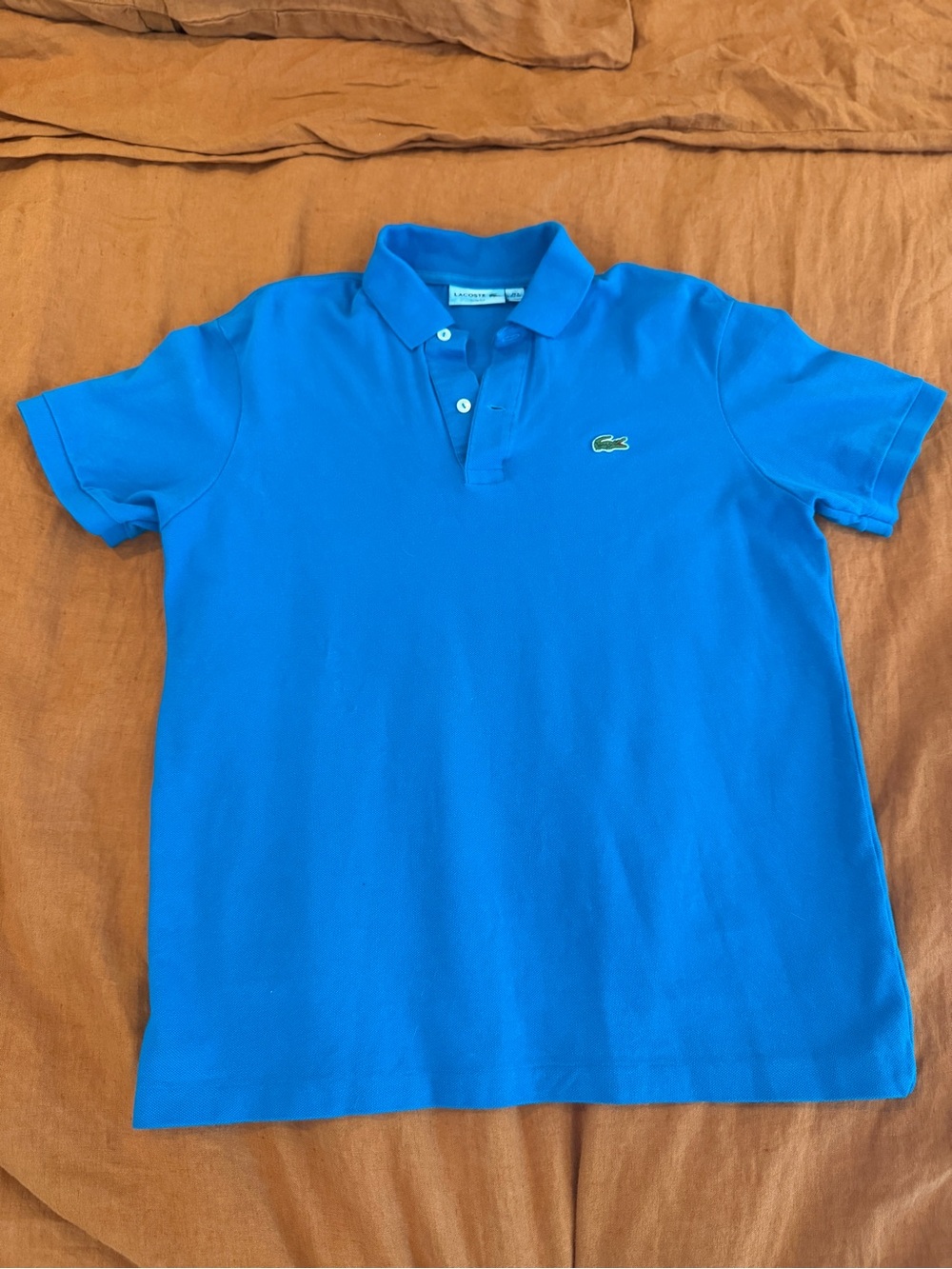 Lacoste Men’s Slim Fit Turquoise Polo Shirt